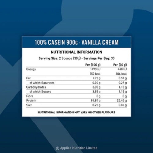 APPLIED NUTRITION 100% CASEIN NIGHT TIME PROTEIN 900G