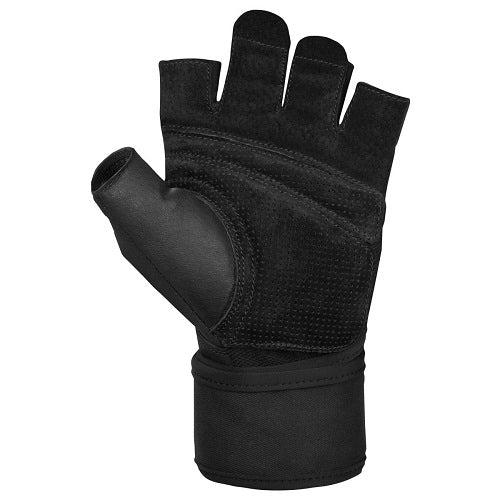 HARBINGER MEN'S PRO WRISTWRAP GLOVES 2.0 BLACK