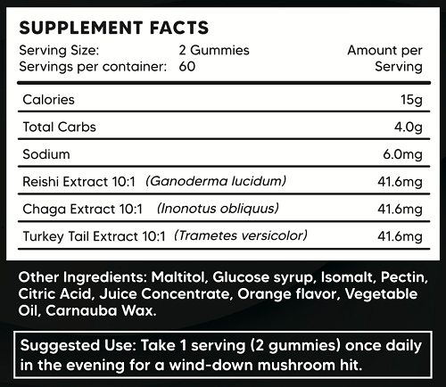FOREST FINDS PM MUSHROOM GUMMIES