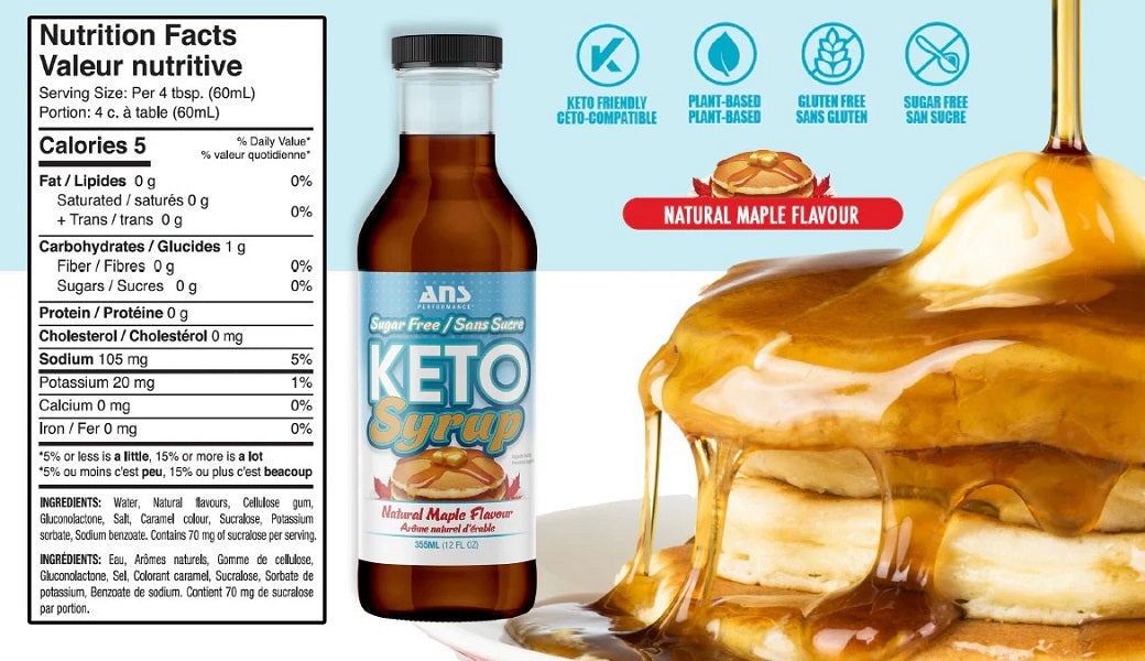 ANS PERFORMANCE KETO MAPLE SYRUP