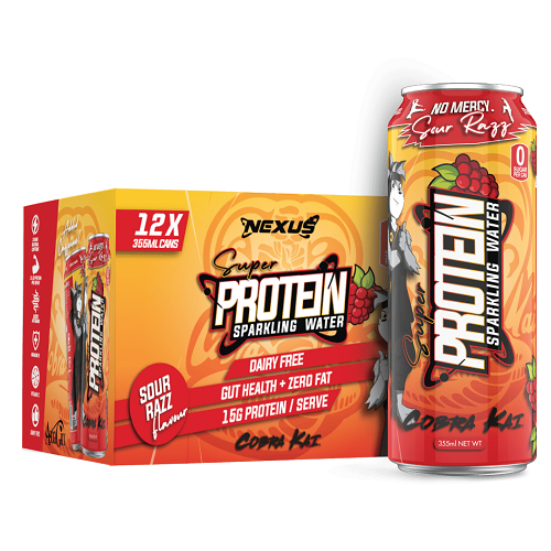 NEXUS SPORTS NUTRITION SUPER PROTEIN SPARKLING ENERGY RTD - 12 PACK
