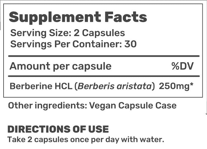 NOWHEY BERBERINE - 30 SERVES