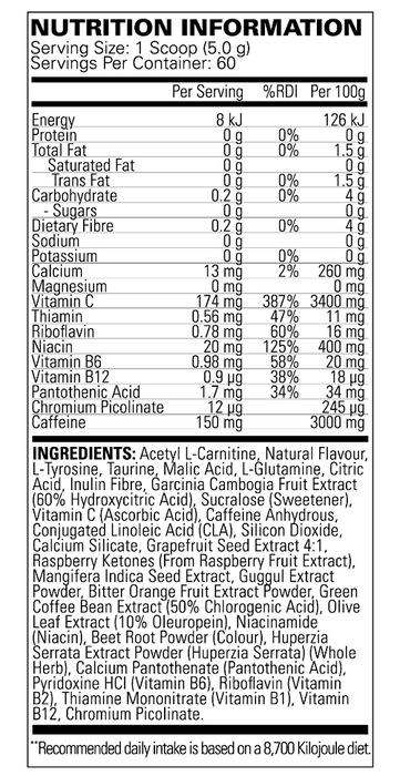 EHP LABS OXYSHRED FAT BURNER - Bay Supplements