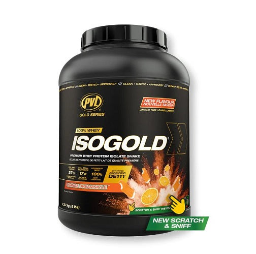 PVL 100% WHEY ISOGOLD - PREMIUM ISOLATE PROTEIN 5LB