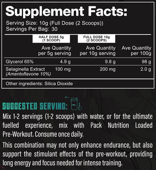 PACK NUTRITION RABID PUMP 300G