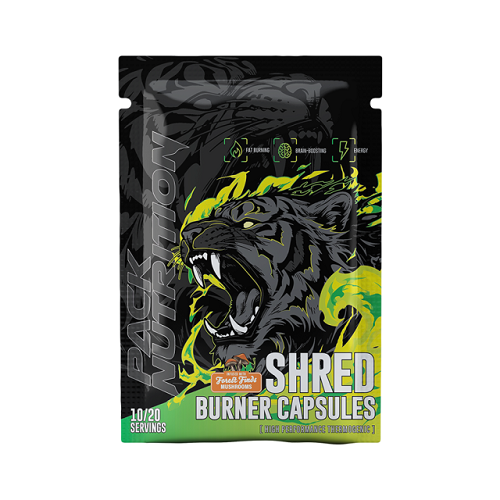 PACK NUTRITION SHRED BURNER CAPSULES 20 SERVE