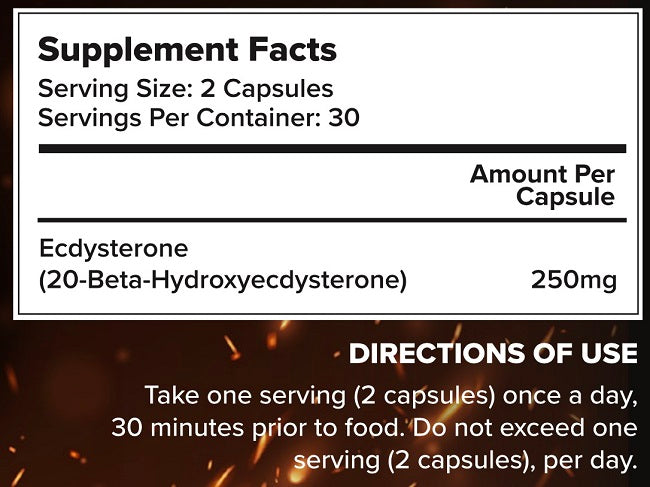 THERMAL LABS CARBON - ECDYSTERONE 60 CAPSULE TWIN PACK