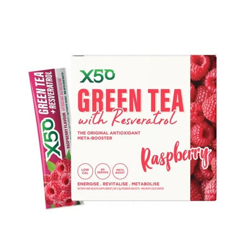X50 GREEN TEA + RESVERATROL 60 SERVE