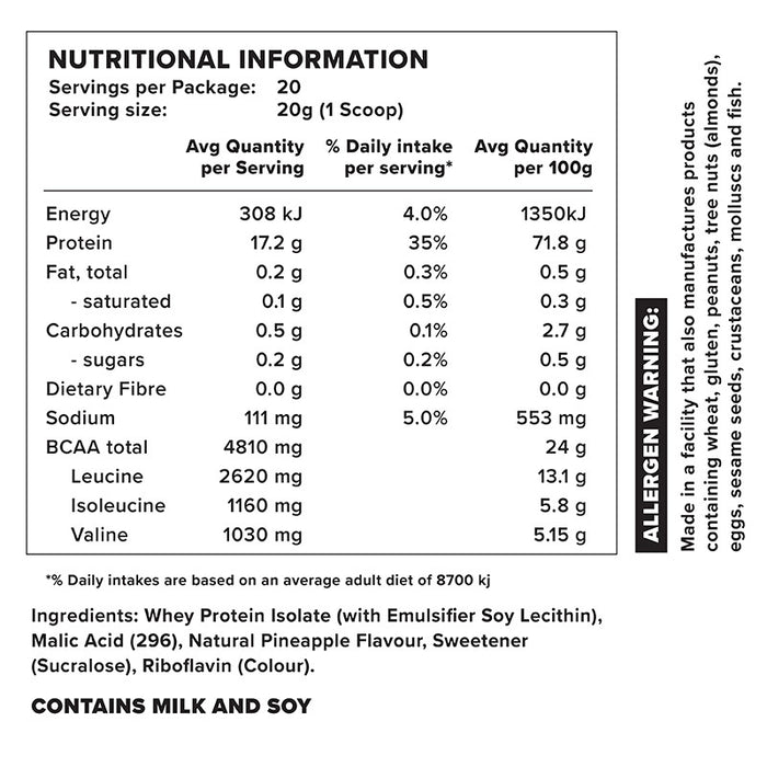 XPLOSIV PROTEIN WATER 400G - DATED 22 NOV 25
