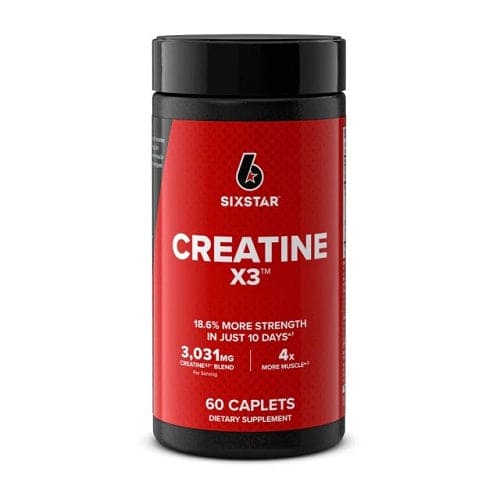 SIXSTAR CREATINE X3 60 CAPS - DATED 17 OCT 25