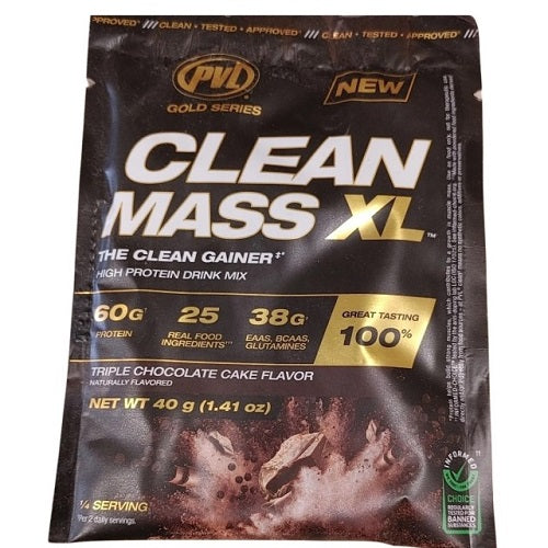 PVL GOLD SERIES CLEAN MASS XL SAMPLE - TRIPLE CHOCOLATE CAKE