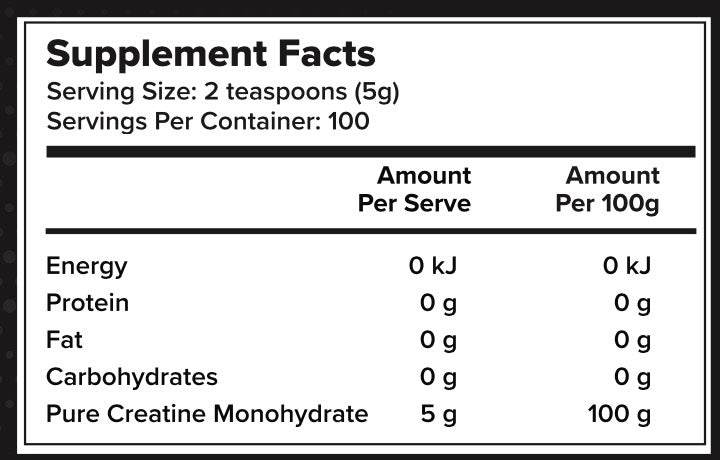 TRIP NUTRITION MONO-CREA 500G
