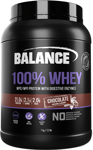 BALANCE 100% WHEY NATURAL 1KG - Bay Supplements