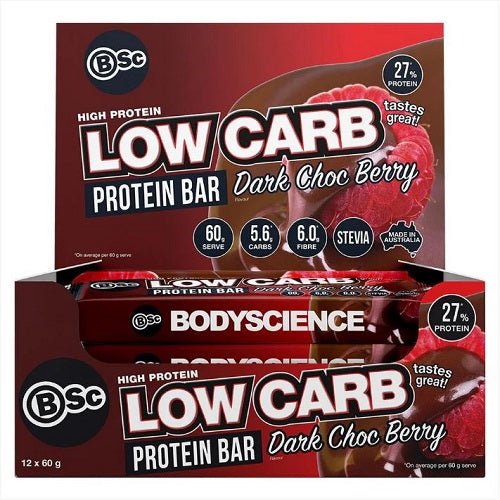 BSC HIGH PROTEIN LOW CARB BOX OF 12 - Bay Supplements