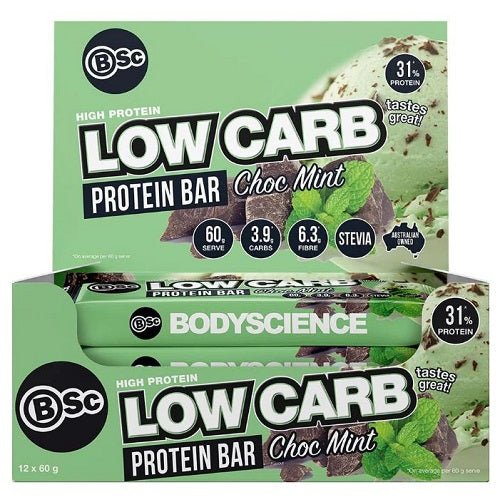 BSC HIGH PROTEIN LOW CARB BOX OF 12 - Bay Supplements