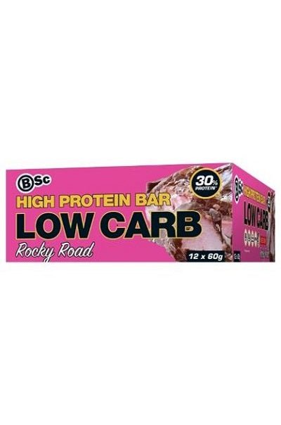 BSC HIGH PROTEIN LOW CARB BOX OF 12 - Bay Supplements