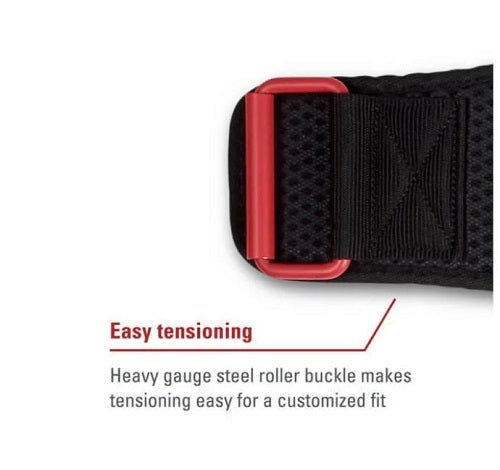HARBINGER MENS 4.5" HEXCORE LIFTING BELT RED - Bay Supplements