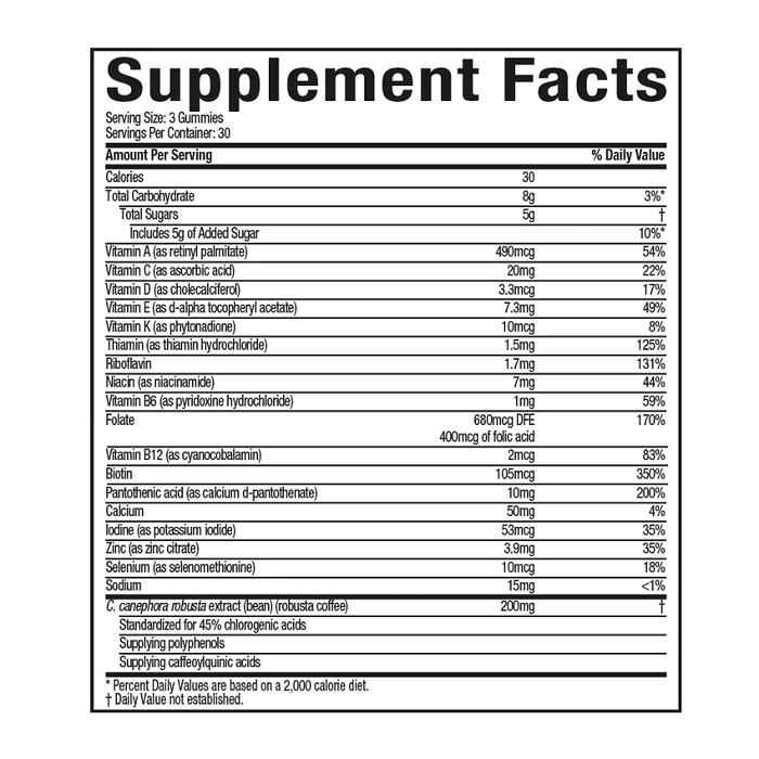 HYDROXYCUT GUMMIES MIXED FRUIT 90CT - Bay Supplements