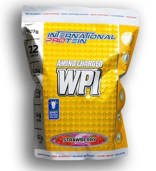 INTERNATIONAL PROTEIN AMINO CHARGED WPI 907G - Bay Supplements