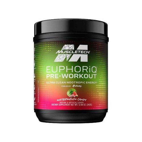 MUSCLETECH EUPHORIQ PRE-WORKOUT 20 SERVES - Bay Supplements