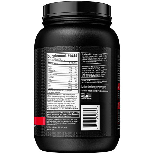 MUSCLETECH NITRO-TECH 100% WHEY GOLD 2LB - Bay Supplements