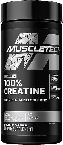 MUSCLETECH PLATINUM CREAPURE 100 VEGE CAPSULES - Bay Supplements