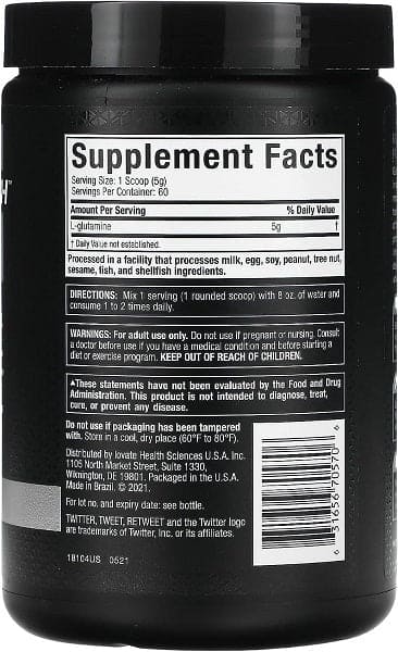 MUSCLETECH PLATINUM GLUTAMINE 300G - Bay Supplements