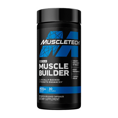 MUSCLETECH PLATINUM MUSCLE BUILDER 30CAPS - Bay Supplements