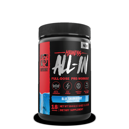 MUTANT MADNESS ALL-IN PRE-WORKOUT - Bay Supplements
