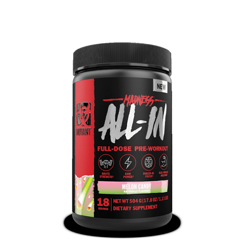 MUTANT MADNESS ALL-IN PRE-WORKOUT - Bay Supplements