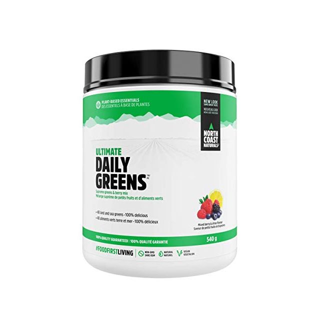 NORTH COAST NATURALS ULTIMATE DAILY GREENS 540G - Bay Supplements