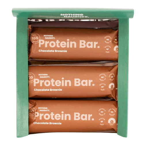 NOTHING NAUGHTY PROTEIN BAR BOX OF 12 - Bay Supplements