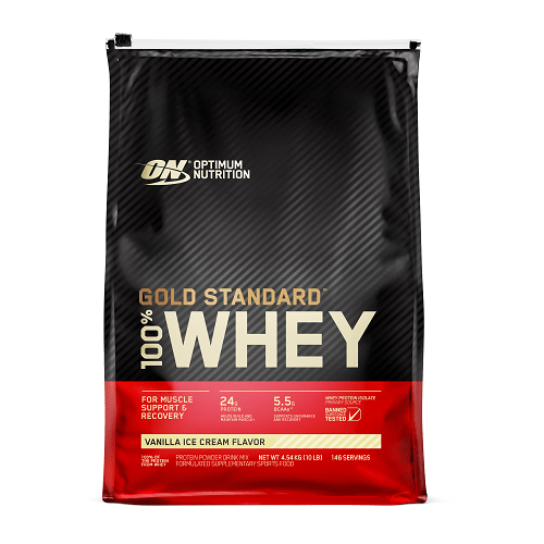 OPTIMUM NUTRITION GOLD STANDARD 100% WHEY 10LB - Bay Supplements