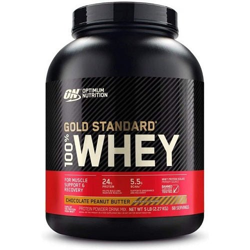 OPTIMUM NUTRITION GOLD STANDARD 100% WHEY 5LB - Bay Supplements