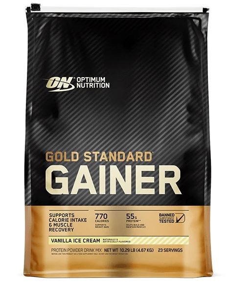 OPTIMUM NUTRITION GOLD STANDARD GAINER 10LB - Bay Supplements
