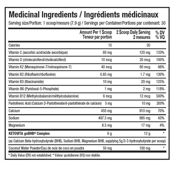 ANS PERFORMANCE KETOVITA - 30 SERVES