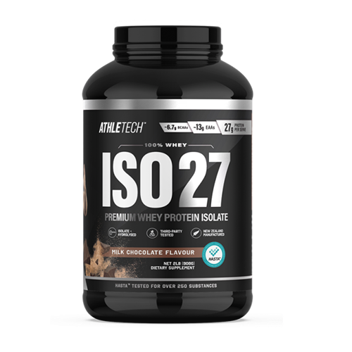 ATHLETECH ISO27 PREMIUM WHEY ISOLATE POWDER 2LB