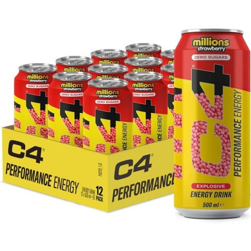 C4 PERFORMANCE ENERGY DRINK 500ML - 12 PACK