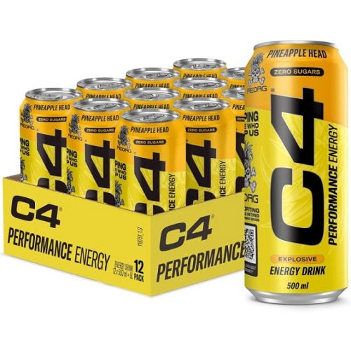 C4 PERFORMANCE ENERGY DRINK 500ML - 12 PACK