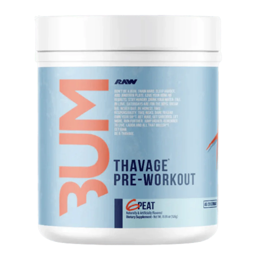 CBUM RAW THAVAGE PRE-WORKOUT 40 SERVES