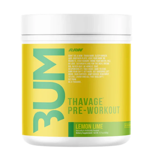CBUM RAW THAVAGE PRE-WORKOUT 40 SERVES