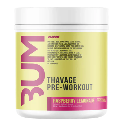CBUM RAW THAVAGE PRE-WORKOUT 40 SERVES