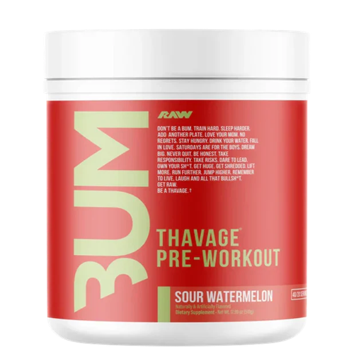 CBUM RAW THAVAGE PRE-WORKOUT 40 SERVES