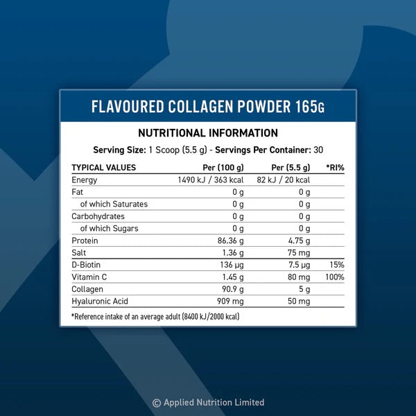 APPLIED NUTRITION COLLAGEN 165G