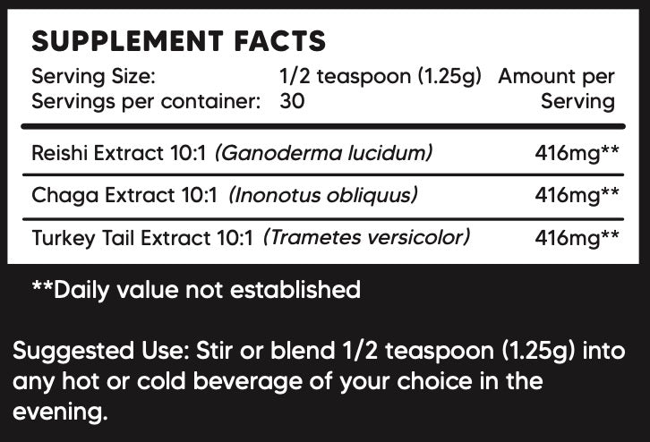 FOREST FINDS PM MUSHROOM TONIC 30 SERVES