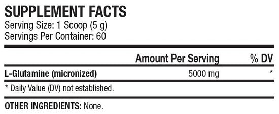 ANS PERFORMANCE L-GLUTAMINE 300G