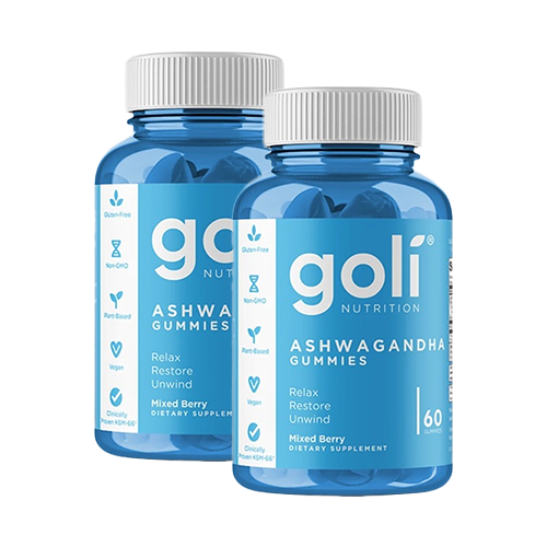 GOLI ASHWAGANDHA GUMMIES - TWIN PACK
