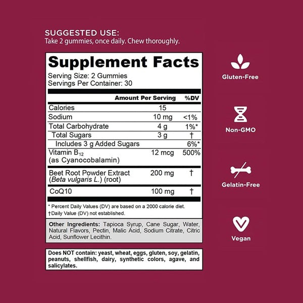 GOLI BEETS CARDIO GUMMIES