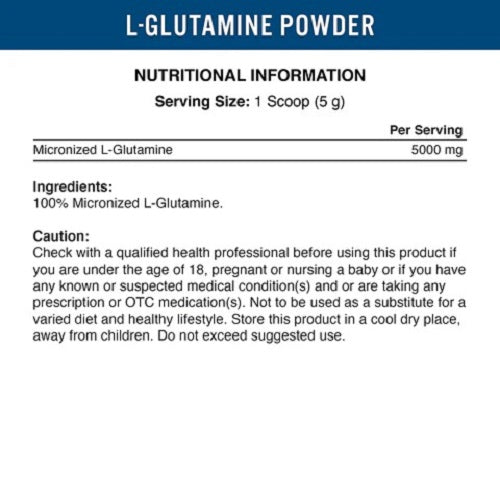 APPLIED NUTRITION L-GLUTAMINE POWDER 500G