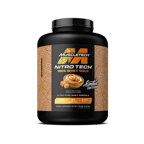 MUSCLETECH NITRO TECH 100% WHEY GOLD 5LB